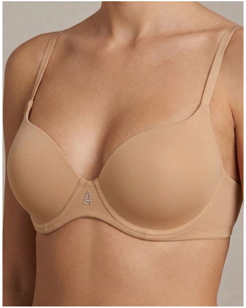 Deep plunge padded bra Antigel Culte Beauté (Poudre de soleil)