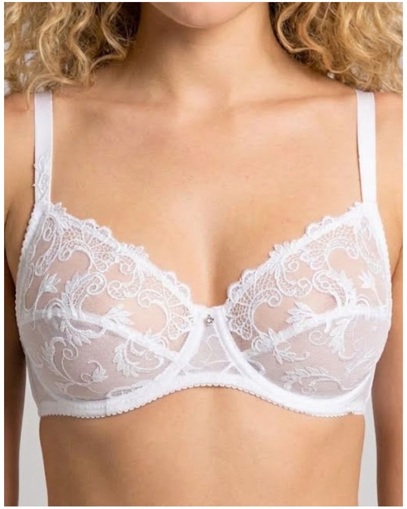 Soutien-gorge armatures bien-être de Lise Charmel Dressing Floral (Blanc)