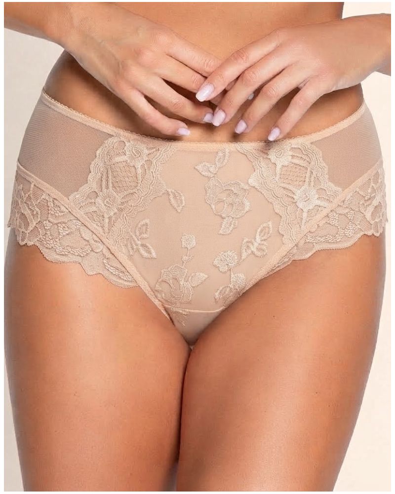 Luxury shorty Lise Charmel Sublime en Dentelle (Nude Sublime)