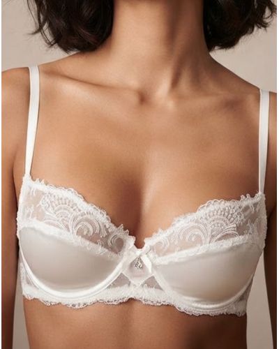 Demi Bra Lise Charmel Splendeur Soie (Ecru Nacre)