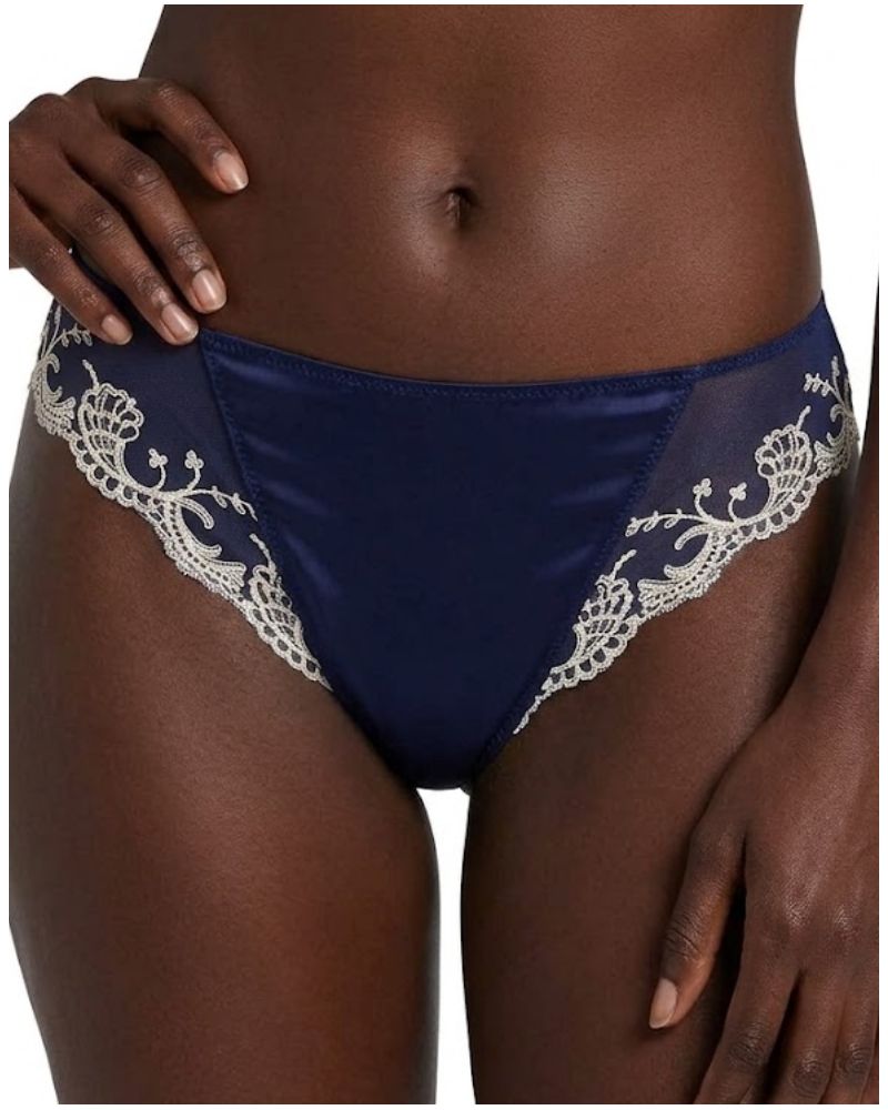 Fancy Brief Lise Charmel Splendeur Soie (Splendeur Marine)