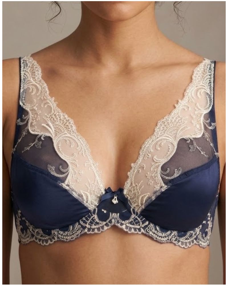 Glamorous bra Lise Charmel Splendeur Soie (Splendeur Marine)