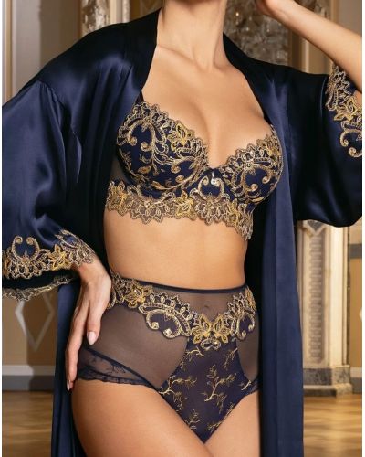 Soutien-gorge coque enrichie Lise Charmel Grand Soir Saphir (Marine Or)