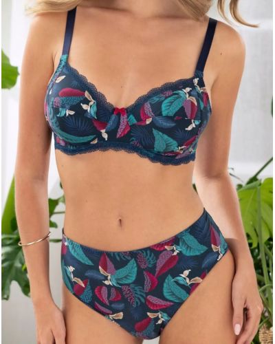 Slip taille haute Antigel Tropiques en Hiver (Jungle d'Hiver)