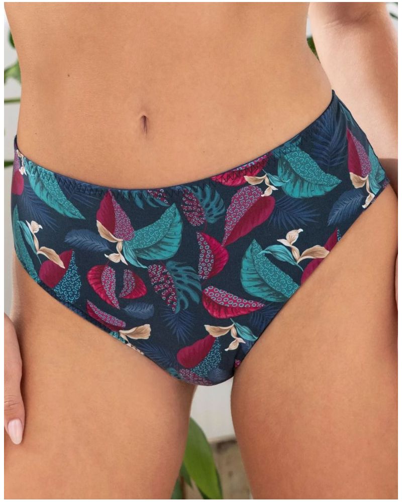 Slip taille haute Antigel Tropiques en Hiver (Jungle d'Hiver)