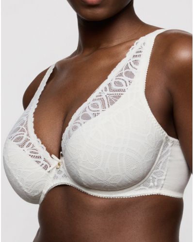 Sujetador plunge con medio relleno Prima Donna Salerno (Naturel)