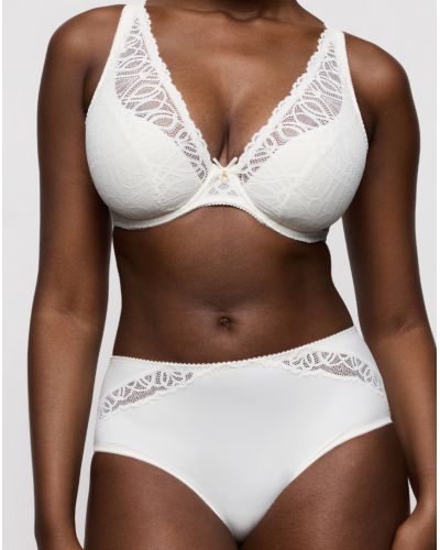 Half padded plunge bra Prima Donna Salerno (Naturel)