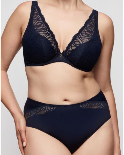 Sujetador plunge con medio relleno Prima Donna Salerno (Midnight Blue)