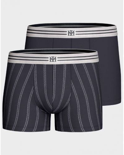 Lot de 2 boxers en coton Impetus Stride Q05 (Imprimé Navy Blue/Navy Blue)