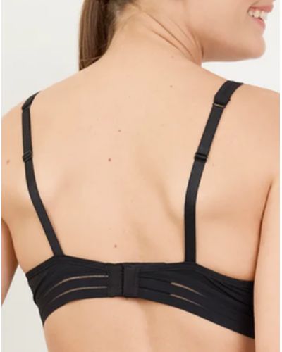 Sujetador Triángulo Suave Maison Lejaby Nufit Stardust (Negro)
