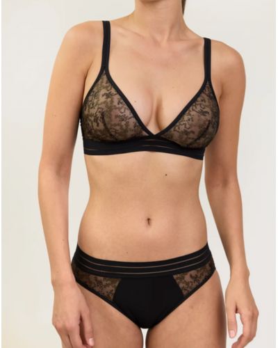 Slip Maison Lejaby Nufit stardust (Noir)
