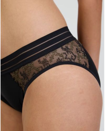 Slip Maison Lejaby Nufit stardust (Noir)