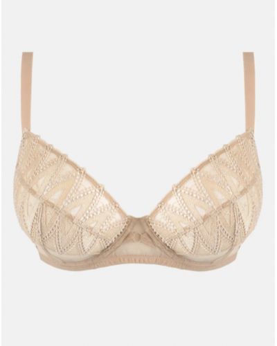 Sujetador con aros tres partes Maison Lejaby Dreamcatcher (Nougat)