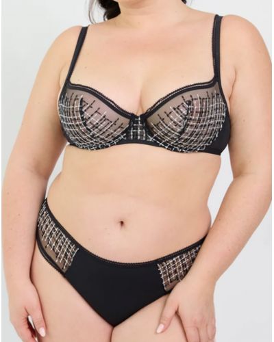 Soutien-gorge corbeille Maison Lejaby Back in Black (Noir)