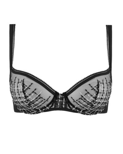 Sujetador corbeille Maison Lejaby Back in Black (Negro)