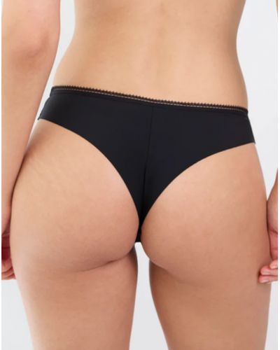 Tanga Maison Lejaby Back in Black (Negro)