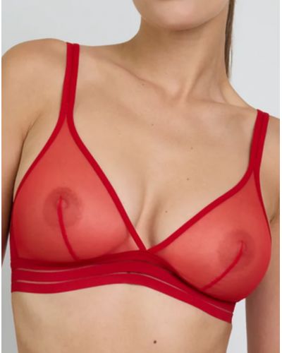 Soutien-gorge triangle Maison Lejaby Nufit (Rouge passion)