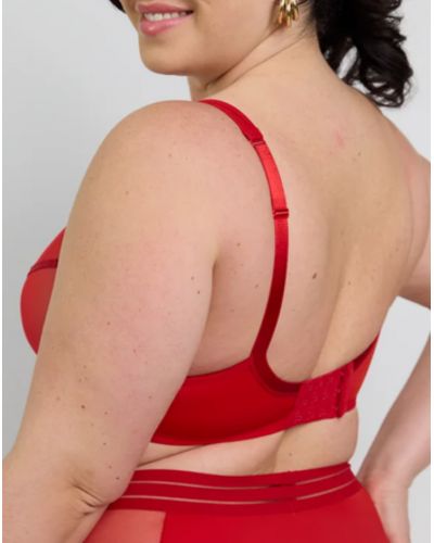 Underwired bra Maison Lejaby Nufit (Rouge passion)