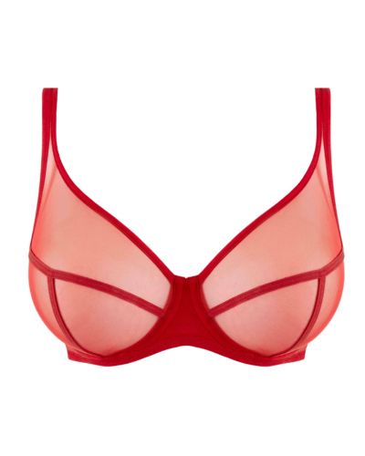 Underwired bra Maison Lejaby Nufit (Rouge passion)