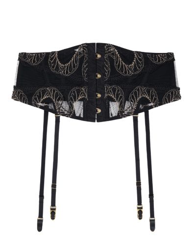 Suspender belt Aubade Splendor of Senses (Hypnotic Black)