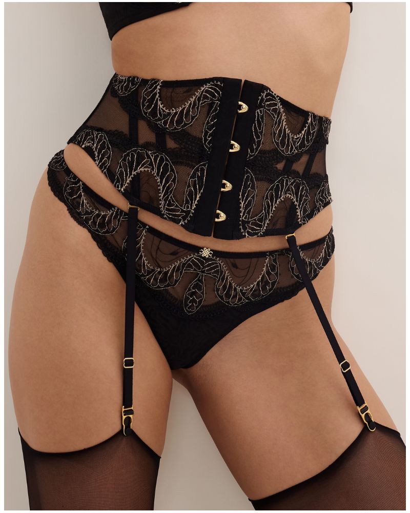 Portaligas Aubade Splendor of Senses (Hypnotic Black)