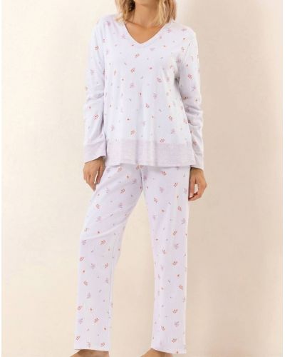 Pijama Interlock 100 % Algodón Le Chat Songe (Ciel)