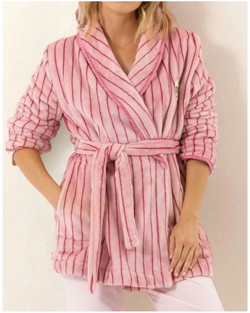 Veste courte manches longues La Suite x Le Chat (Rose)