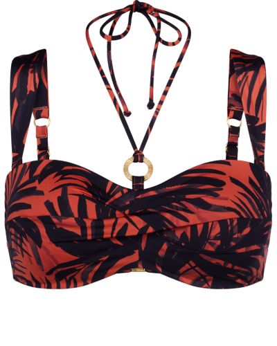 Soutien-gorge de bain ampliforme Triumph Summer Palm (Brown Dark Comb)