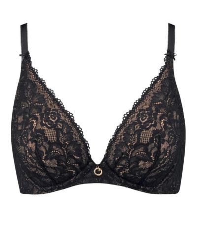 Soutien-gorge triangle plunge Aubade Rosessence (Noir)