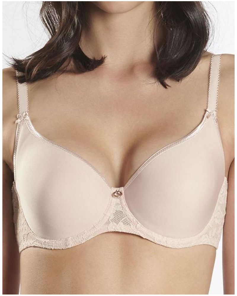 Soutien-gorge coque spacer Aubade Rosessence (Nude d'Eté)