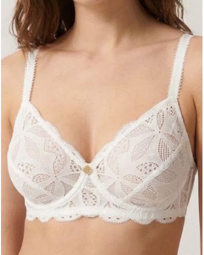 Wellness wireless bra Antigel Stricto Sensuelle (White)
