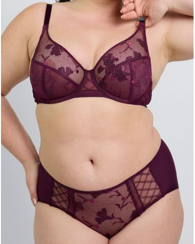 Culotte taille haute Maison Lejaby Wildflower (Petunia)