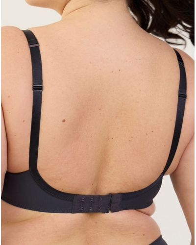 Three-part demi bra Maison Lejaby Wildflower (Encre)