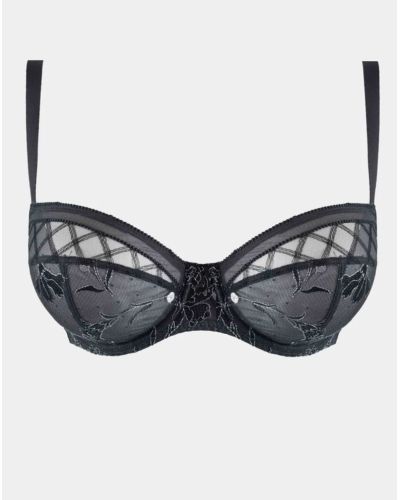 Soutien-gorge corbeille trois parties Maison Lejaby Wildflower (Encre)