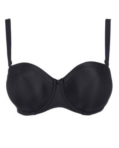Strapless Bra Prima Donna Satin (Black)