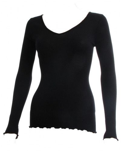 Camiseta Manga Larga Oscalito 3486 (Negro)