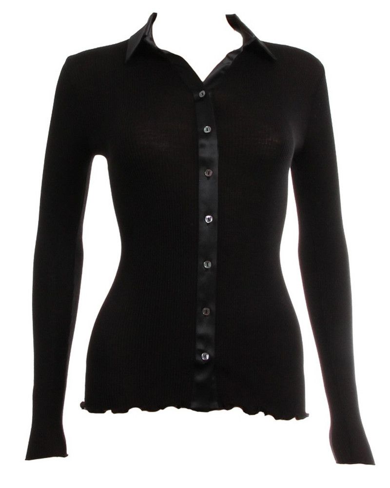 Oscalito "Elegante" Blouse 6350 (Black)