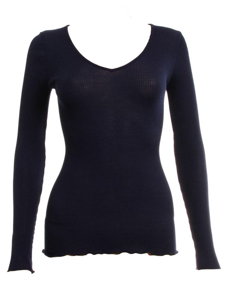 Oscalito V Collar Undershirt 3486 (Bleu)