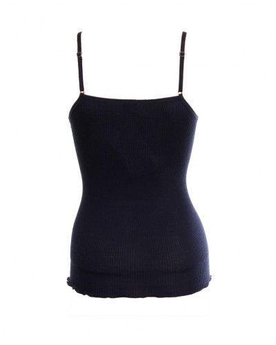 Tank Top wool and silk Oscalito 3408 (Bleu)