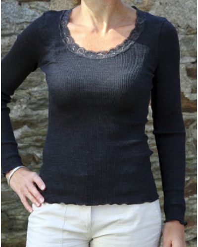 Oscalito Long sleeve Undershirt 3416 (Ardoise)