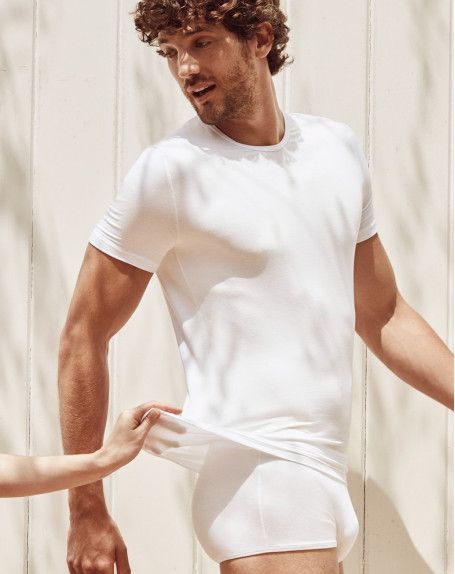 Camiseta de interior SLOGGI Basic Soft Men Blanco