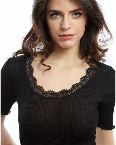 Oscalito T-shirt in 100% thread of Scotland (Black)