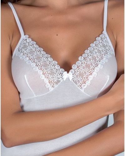 Moretta tank top fil d'ecosse 382