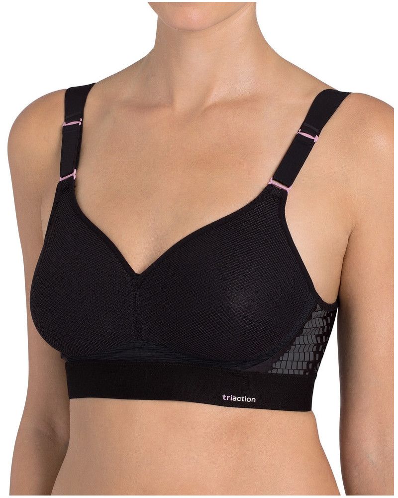 Bra sports Triumph Triaction Cardio Hybrid Lite (Black)