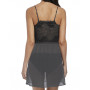 Camisone Wacoal Lace Perfection (Charcoal)