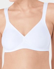 Padded bra Triumph Modern Soft+Cotton (White)