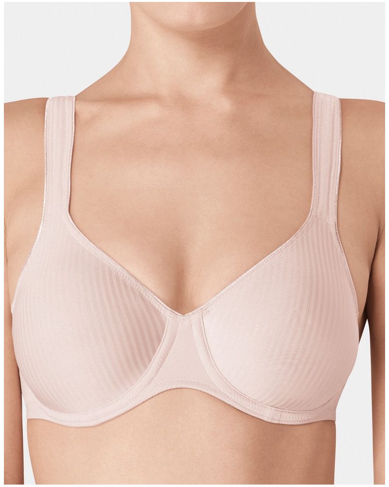 Underwired Triumph Modern Soft+Cotton (Beige)
