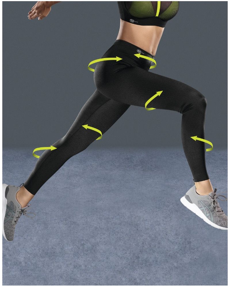 Legging de deporte Compresión Anita active (Negro)