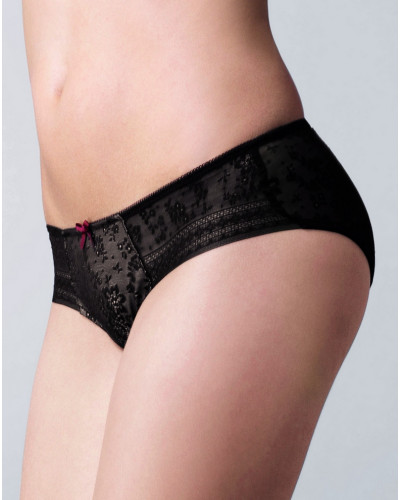 Slip Rosa Faia Fleur (Noir)