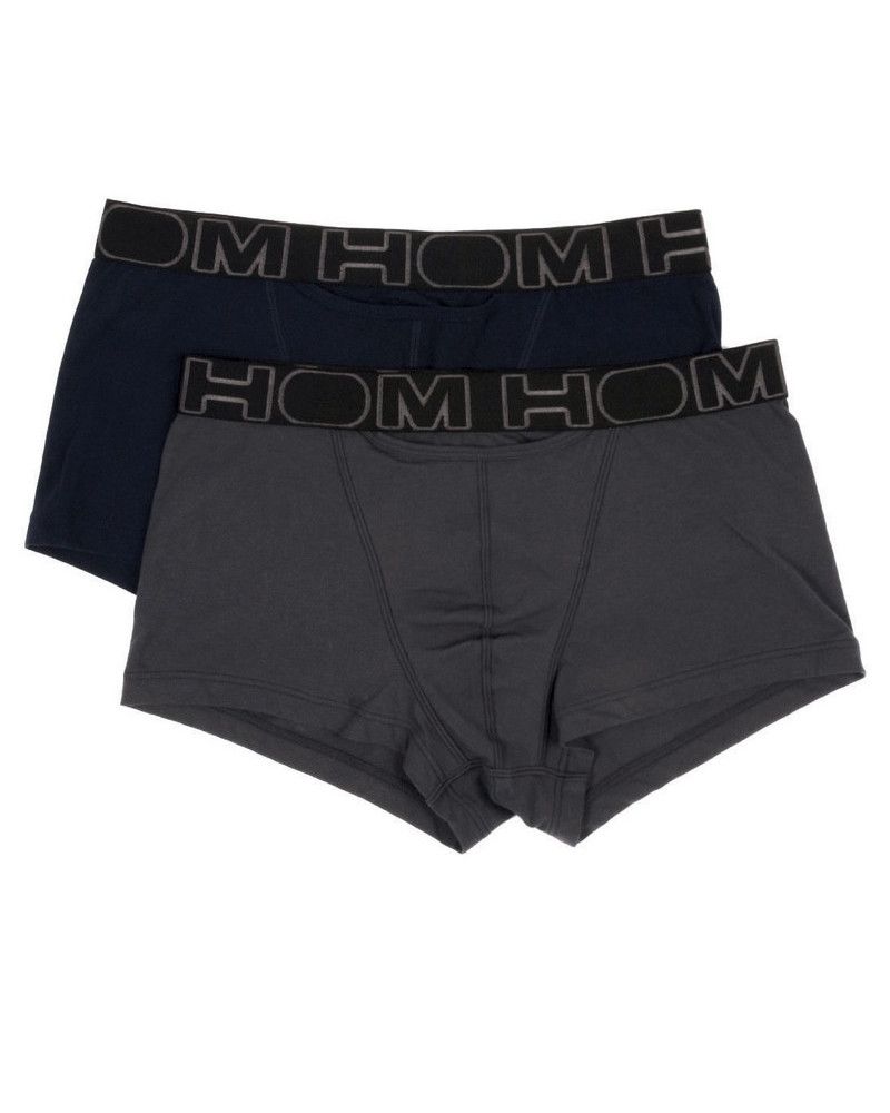 Boxer HO1 HOM Boxerlines pack of 2 (Marine / Gris)